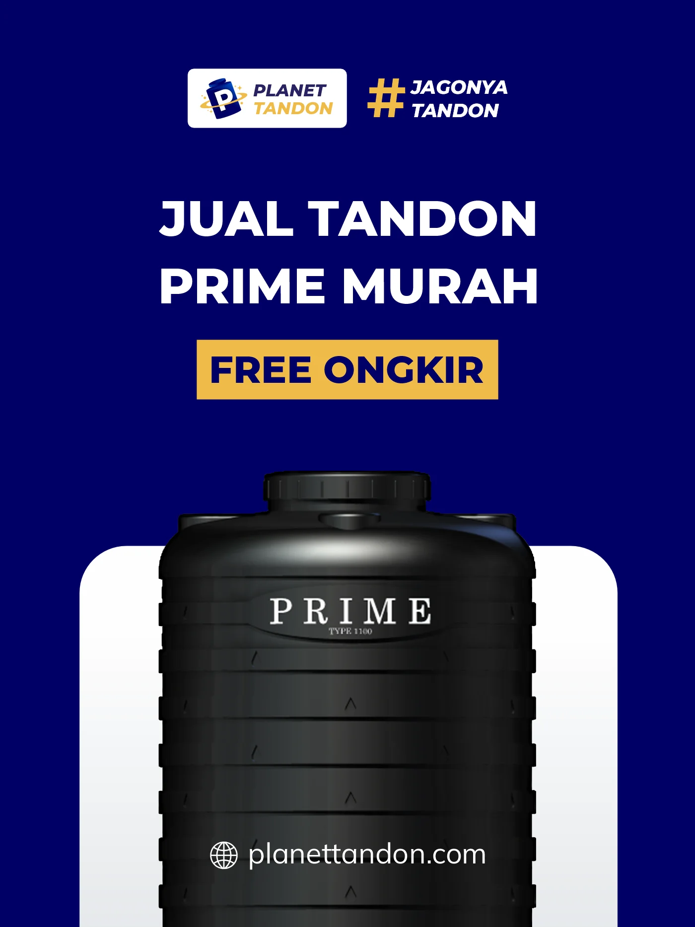 Jual Tandon Prime Murah dan Free Ongkir