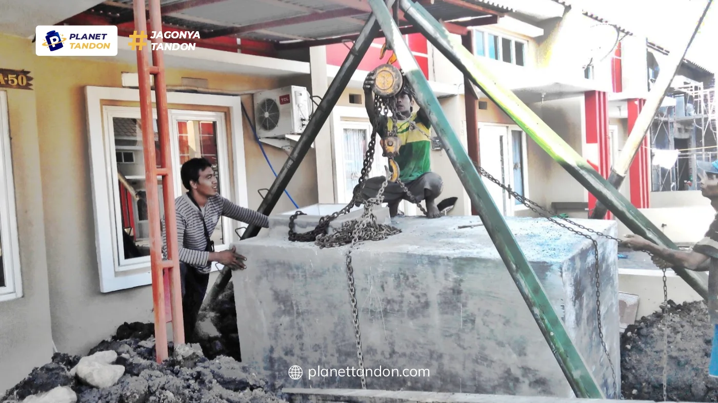 Cara Memasang Tandon