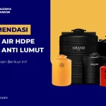 5 Rekomendasi Tandon Air HDPE Terbaik Anti Lumut