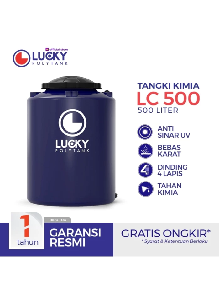 kimia lucky polytank 500 liter