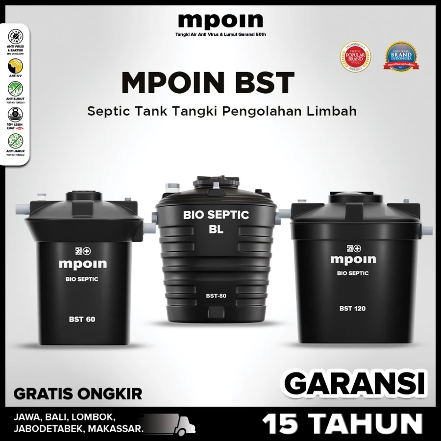 bio septic tank mpoin 80