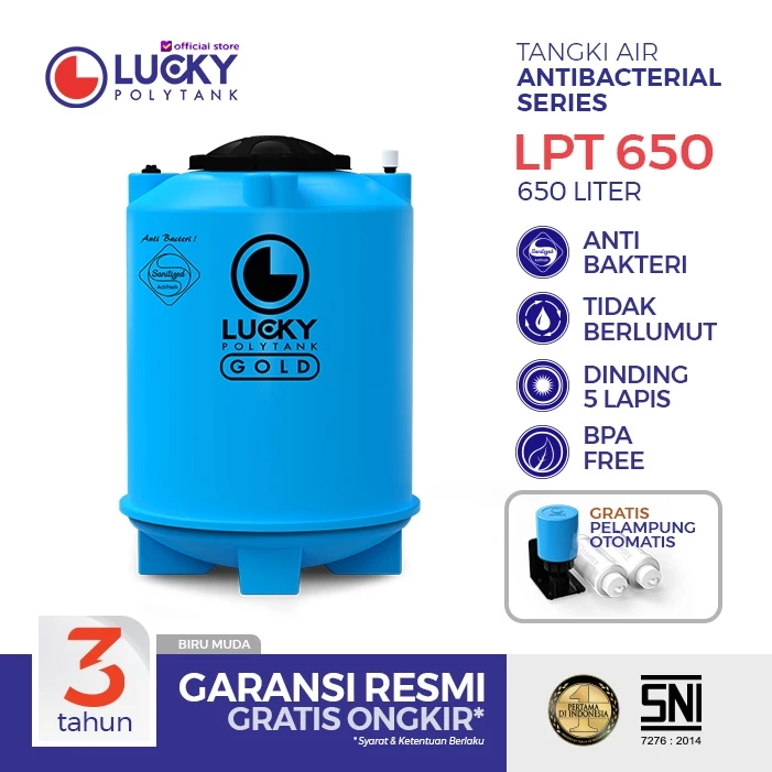 tanam lucky polytank 650 liter