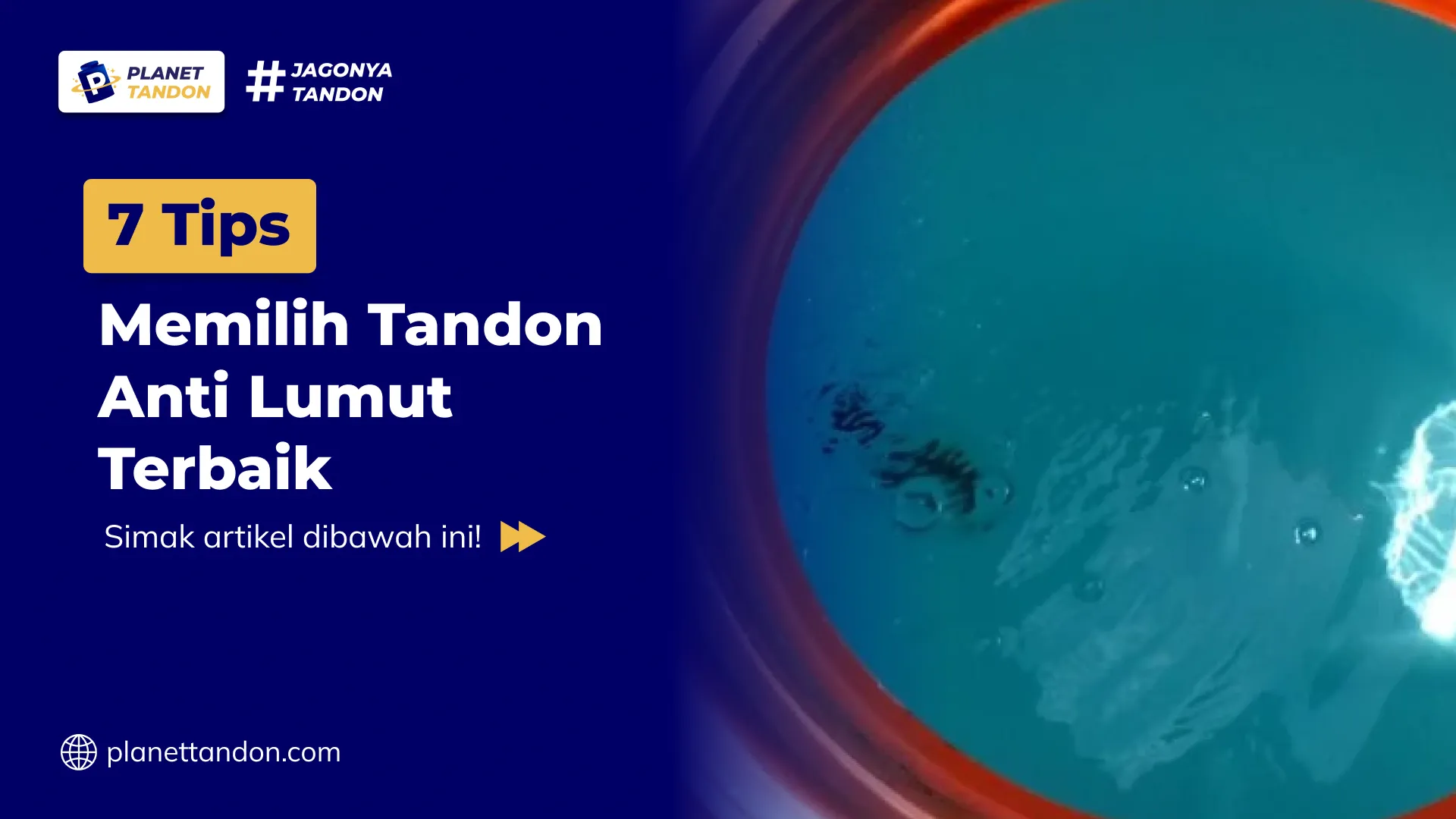 7 Tips Memilih Tandon Anti Lumut Terbaik
