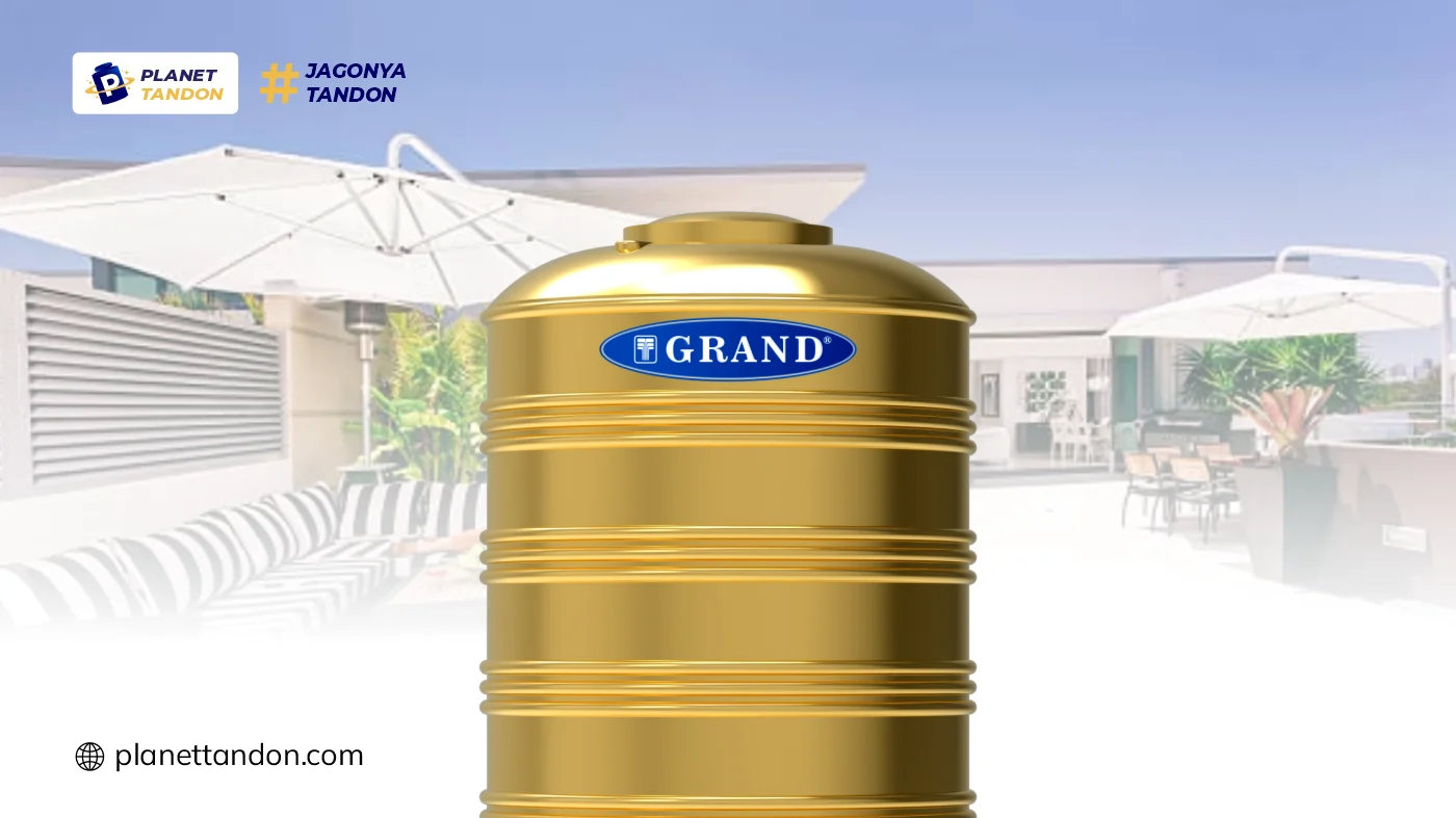 Area Pemakaian Tandon Air Stainless Gold yang Istimewa