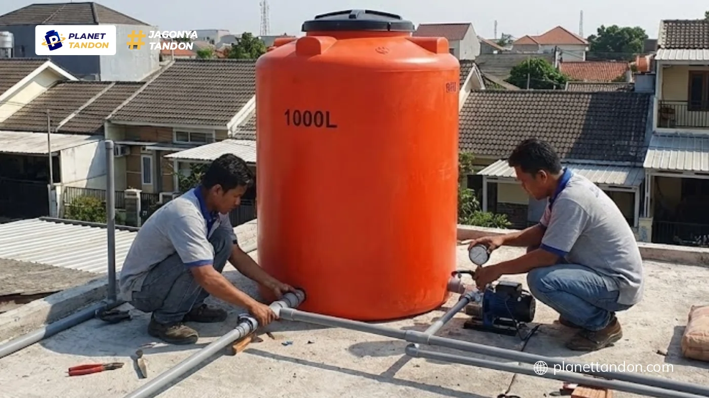 Beberapa Cara Meningkatkan Tekanan Air Tandon