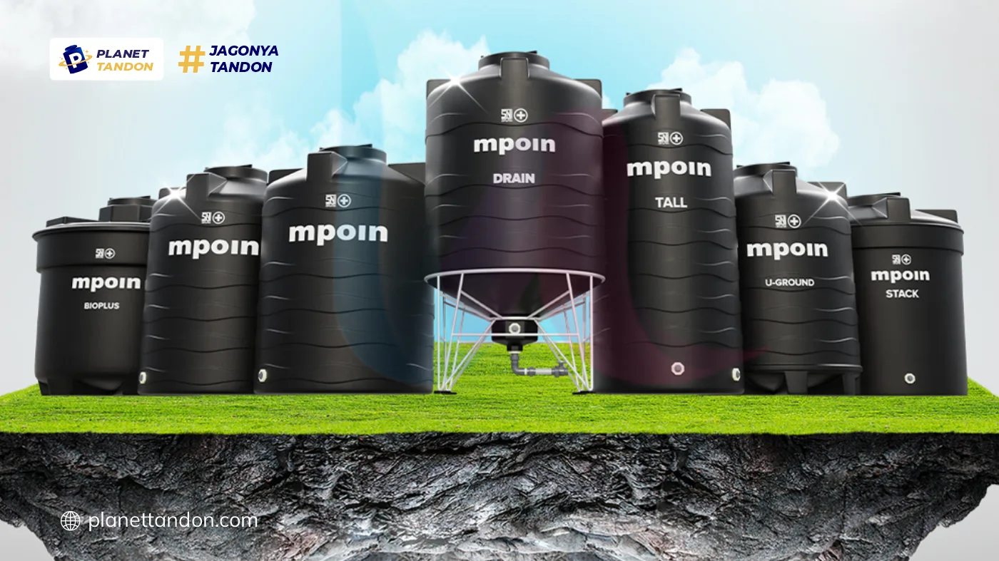 Beberapa Keunggulan Tandon Merk Mpoin