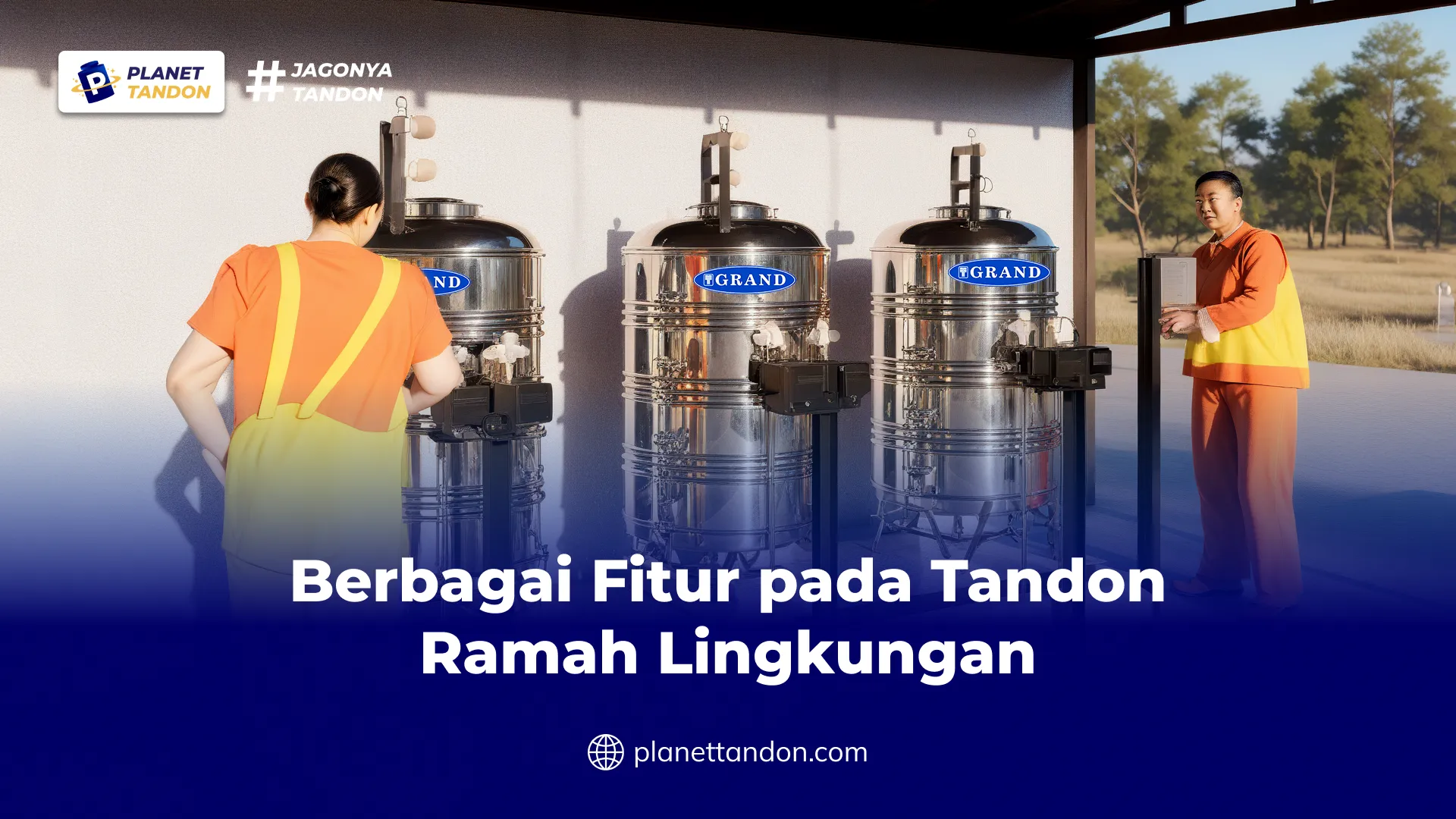 Berbagai Fitur pada Tandon Ramah Lingkungan