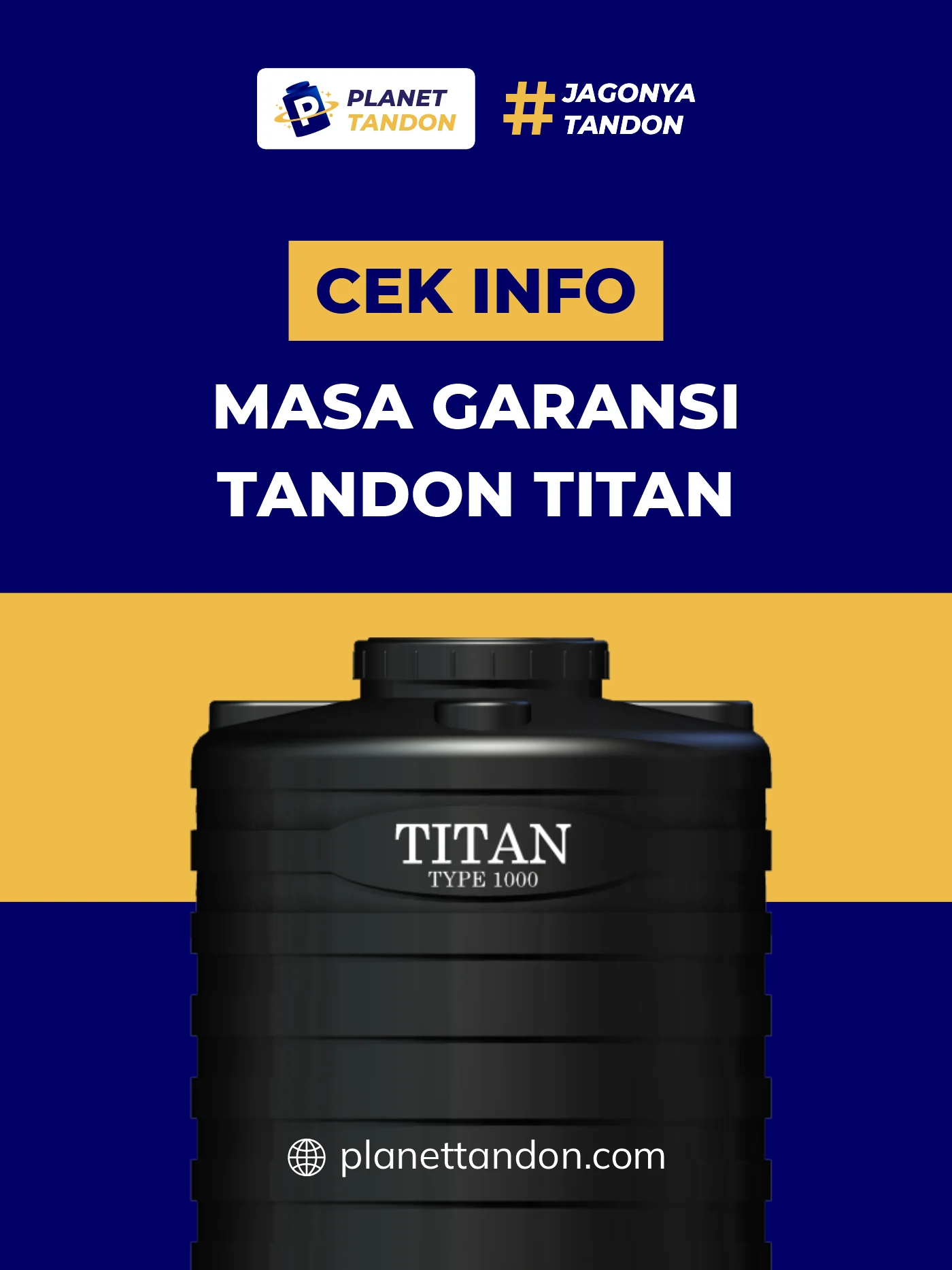 Berbagai Keunggulan dari Tandon Air Merk Titan