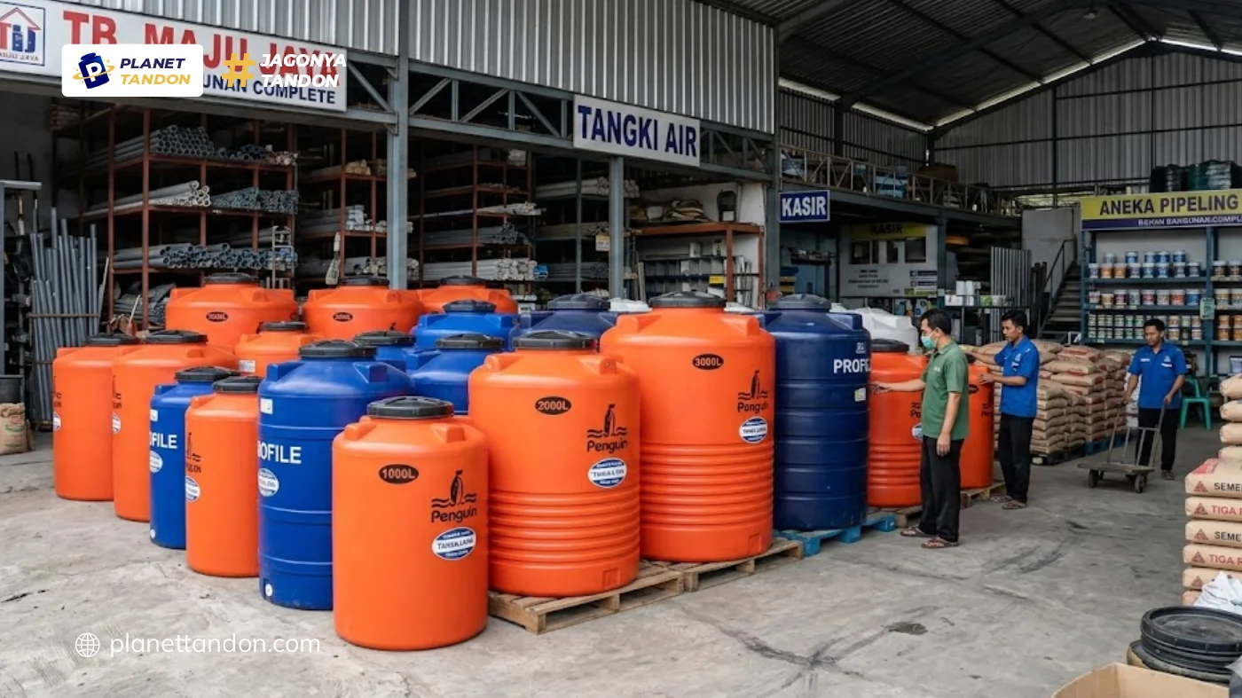 Berbagai Pilihan Harga Tandon Air 1100 Liter