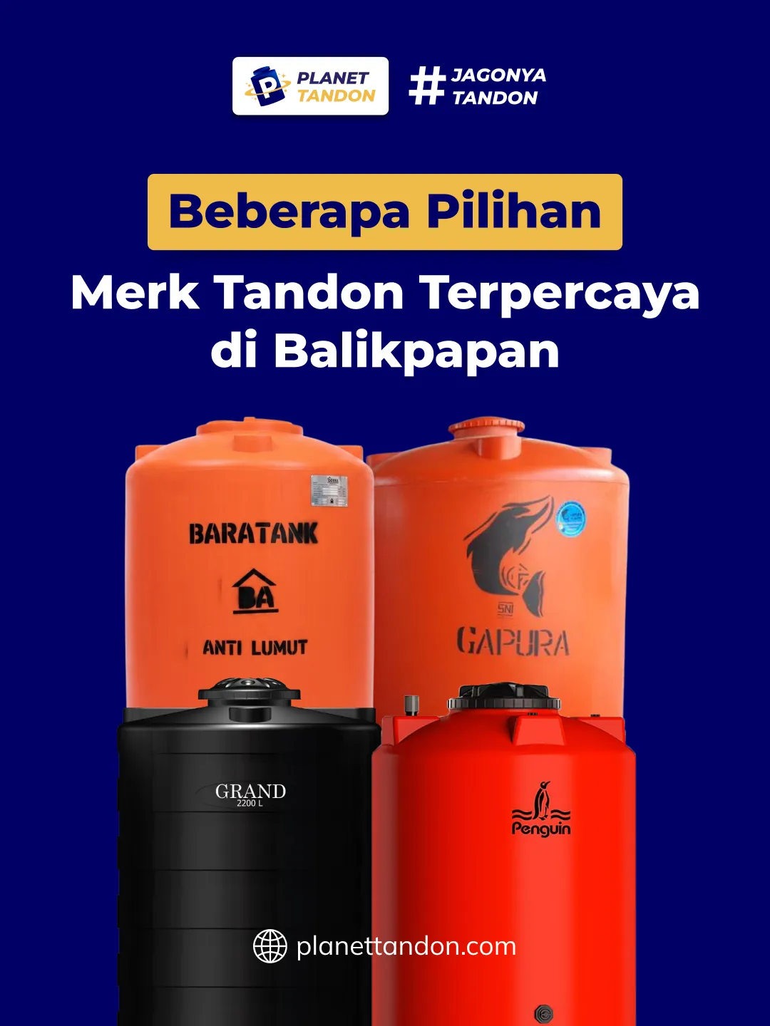 Berbagai Pilihan Merk Tandon Terpercaya di Balikpapan