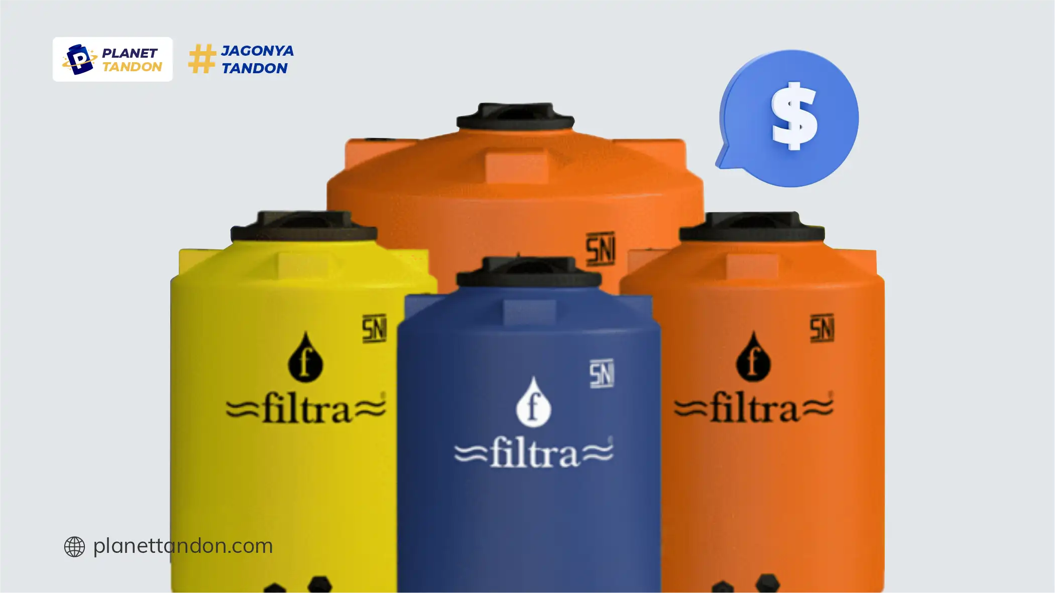 Berbagai Rekomendasi Pemakaian Tandon Air Filtra