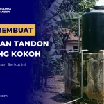 Cara Membuat Dudukan Tandon Air yang Kokoh
