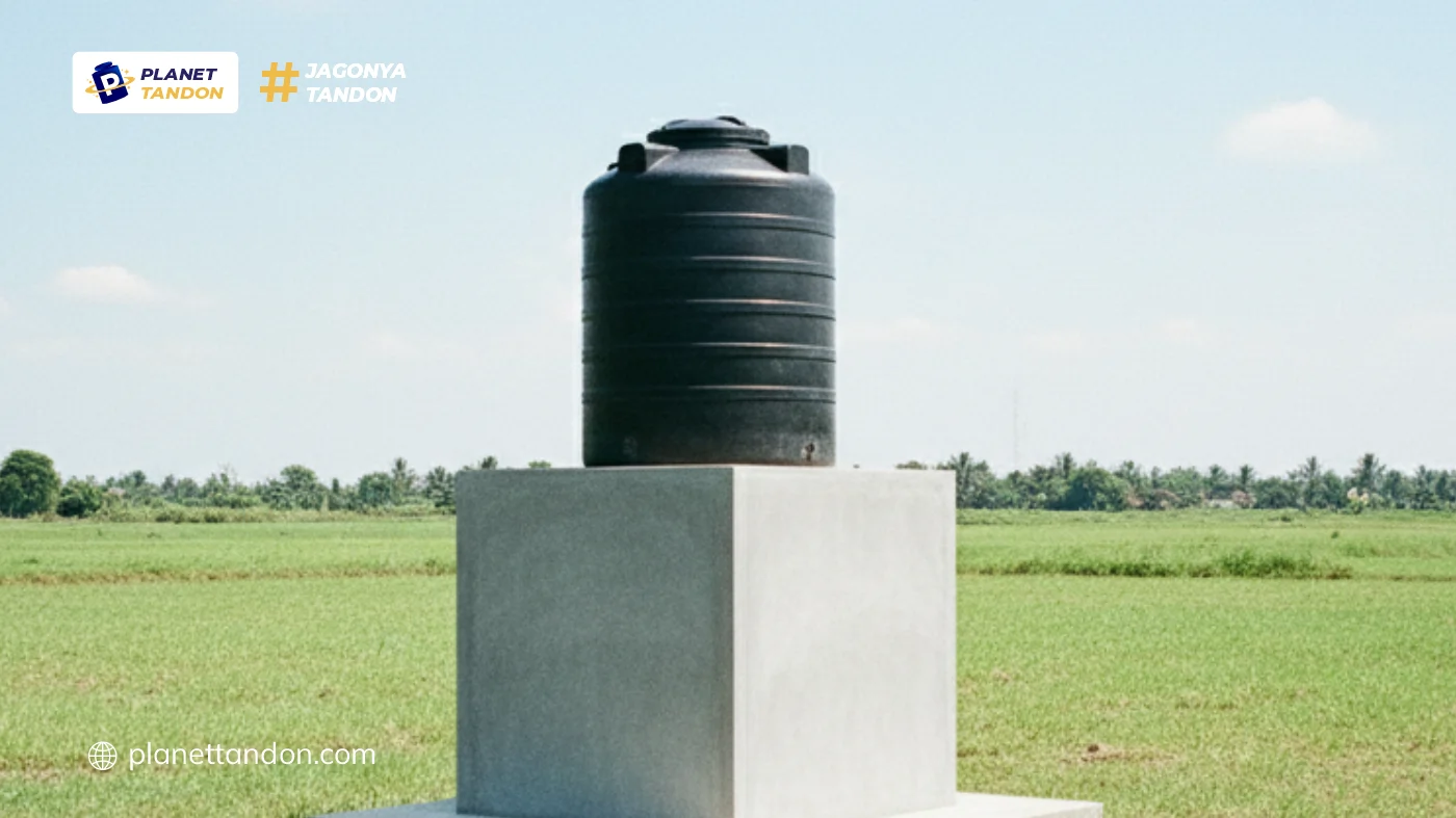 Cara Mudah Membuat Dudukan Tandon Air yang Kokoh