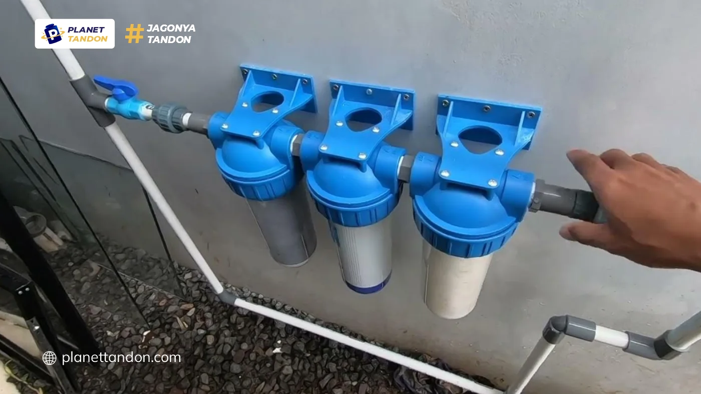 Cara Pasang Filter Tandon Air di Rumah