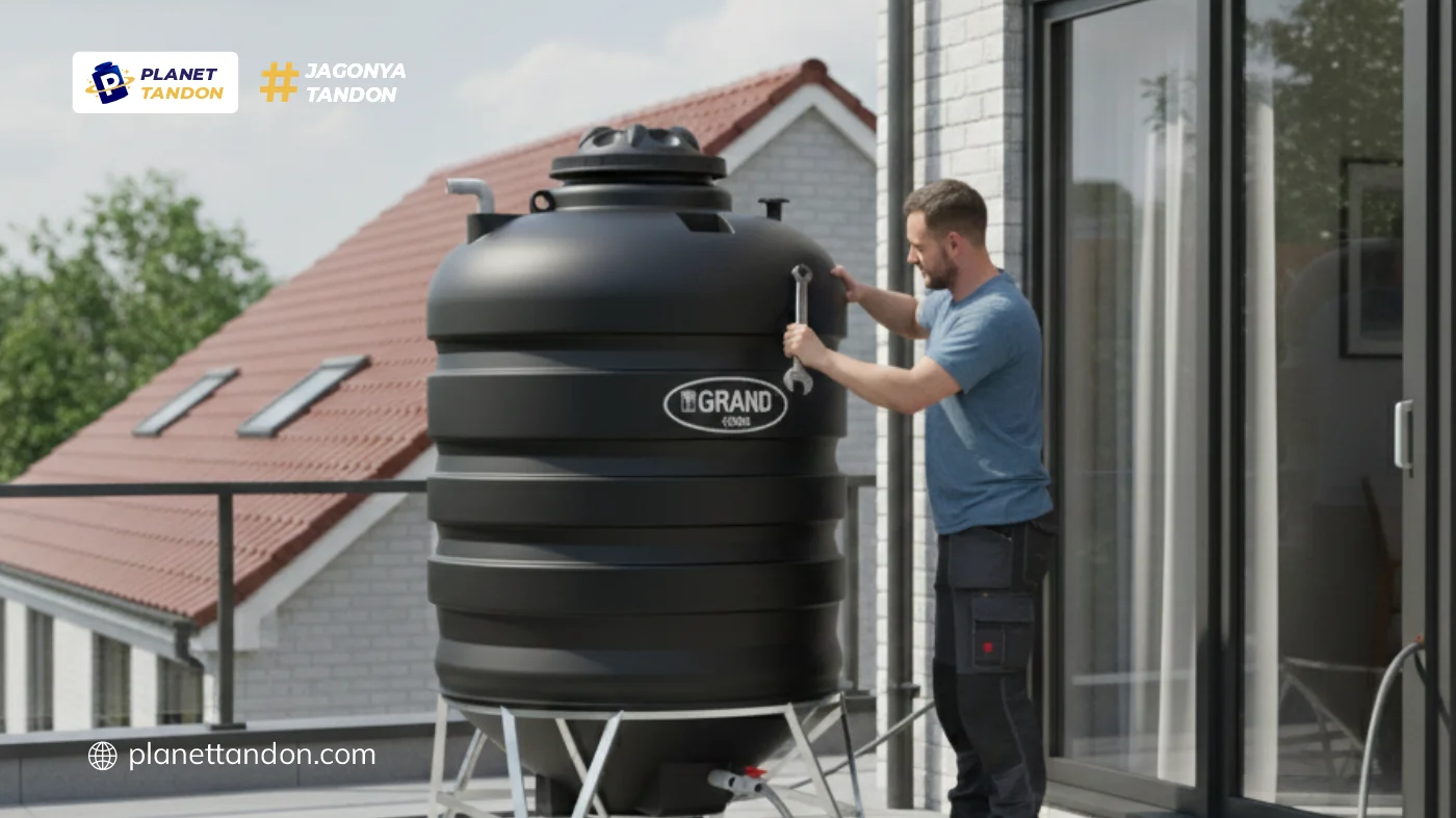 Cara Pemasangan Ukuran Tandon Air 1200 Liter yang Benar