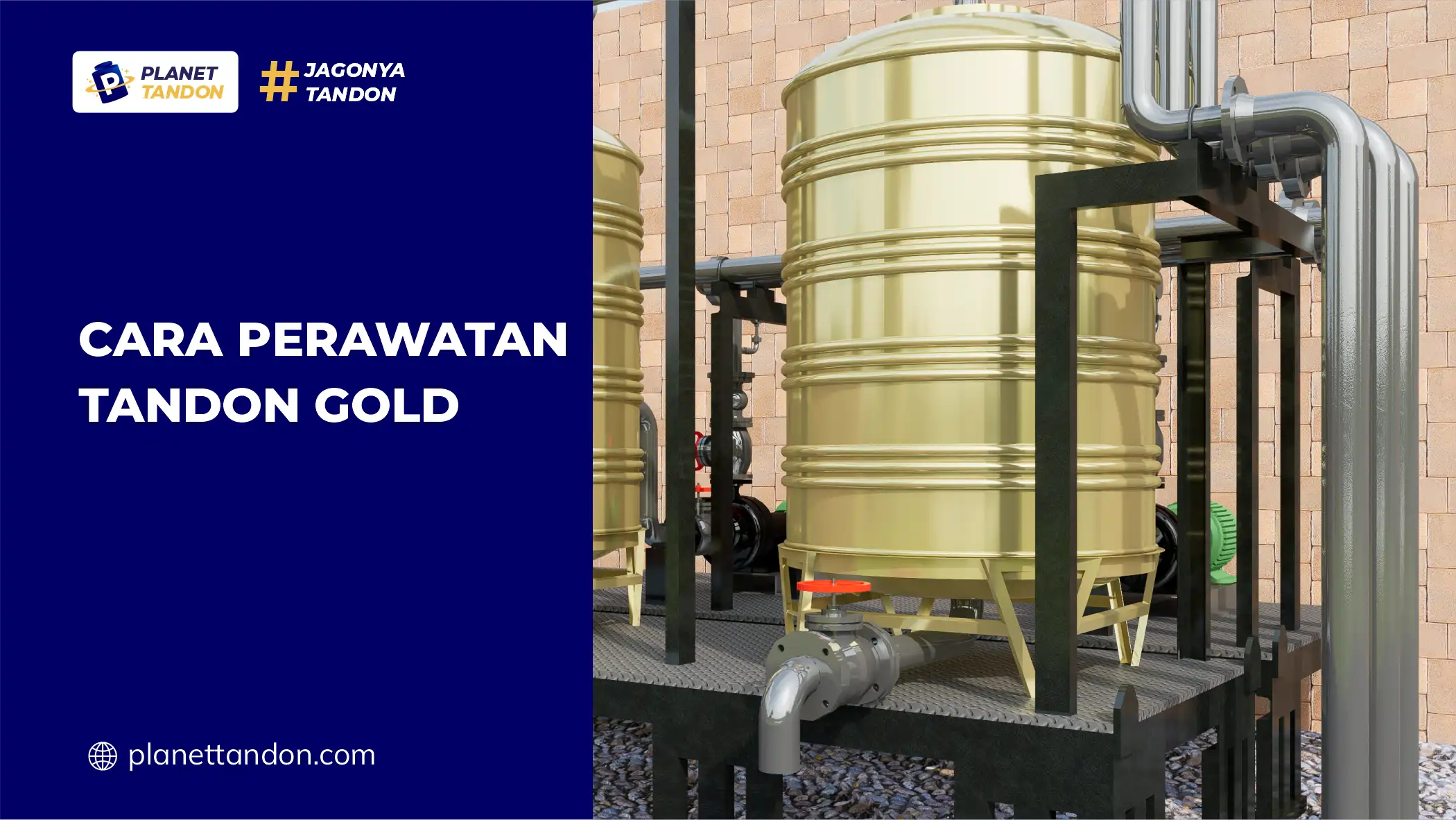Cara Perawatan Tandon Gold