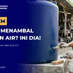 Cari Lem untuk Menambal Tandon Air Ini Dia