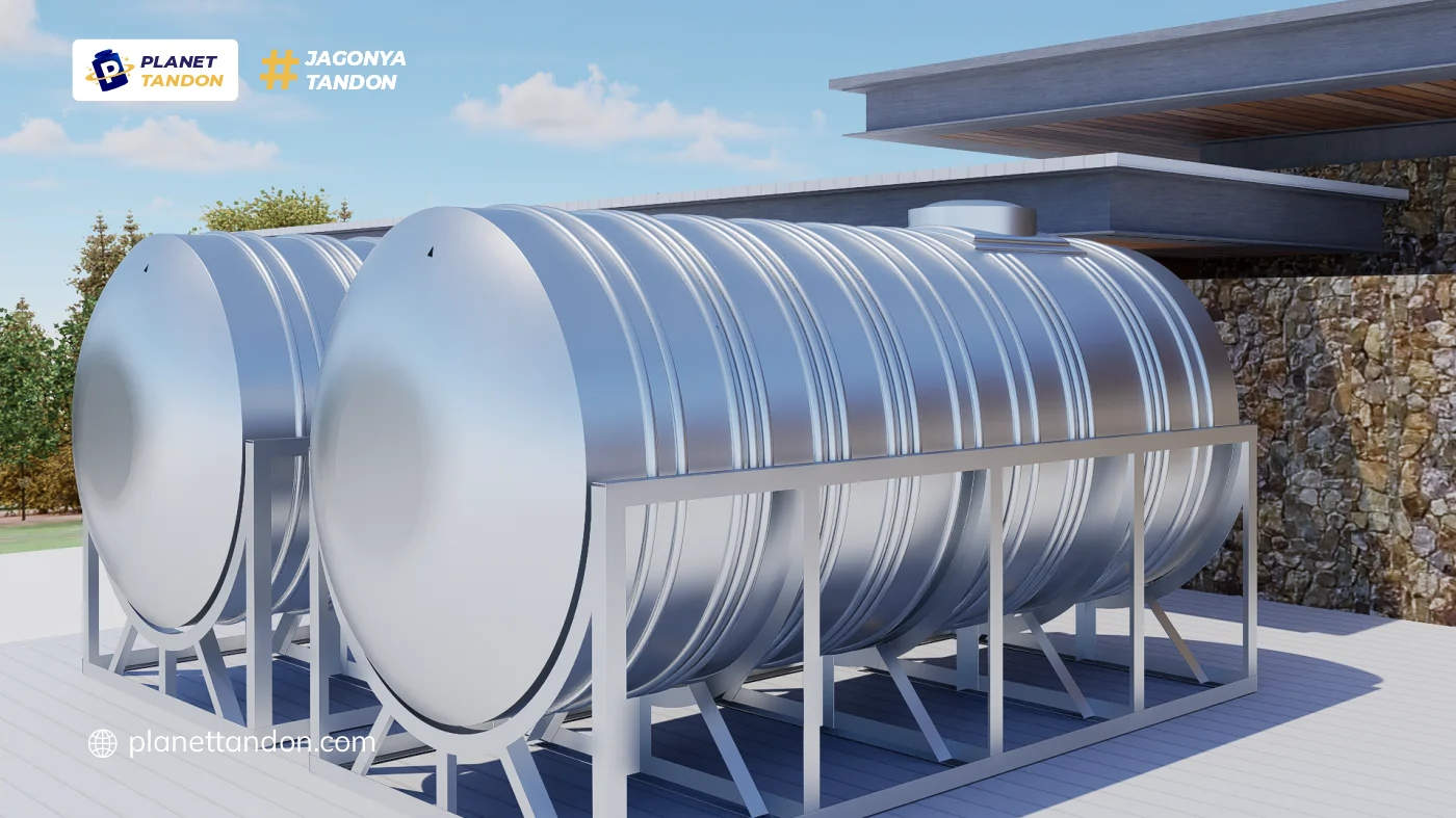 Fitur Tandon Stainless Horizontal