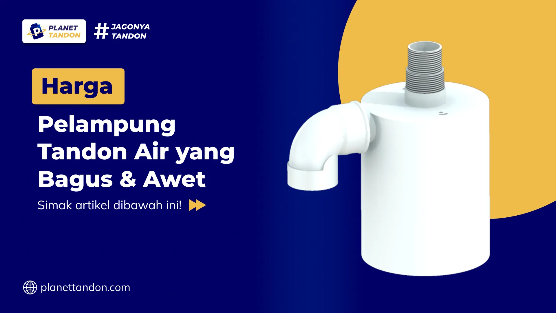 Harga Pelampung Tandon Air yang Bagus & Awet