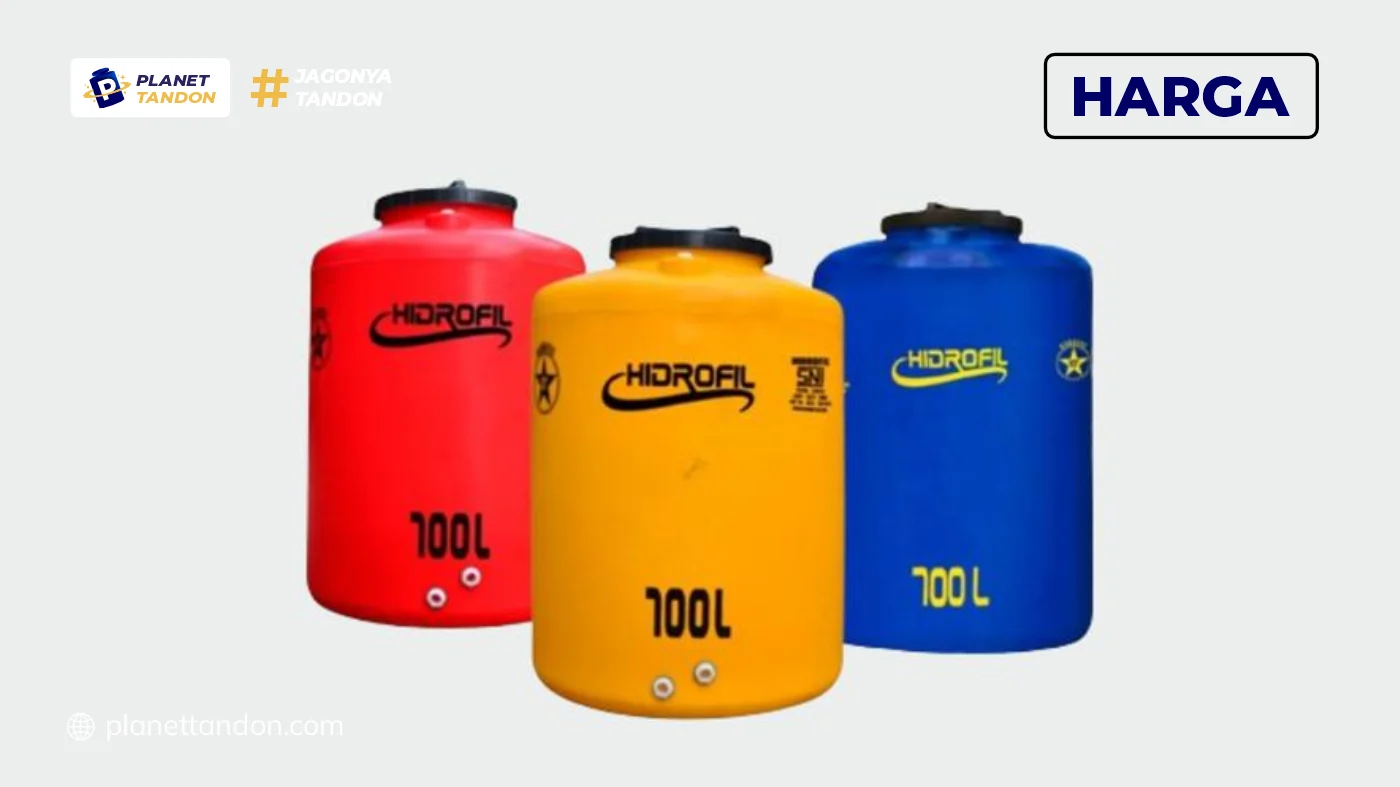 Harga Tandon Air Hidrofil