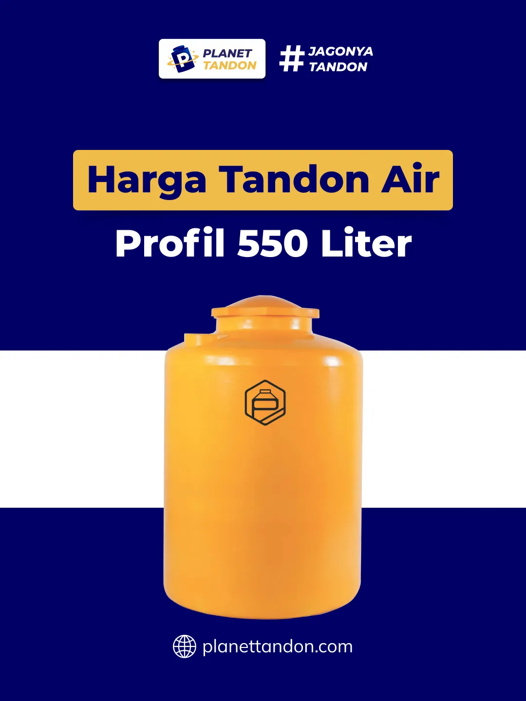 Harga Tandon Air Profil 550 Liter