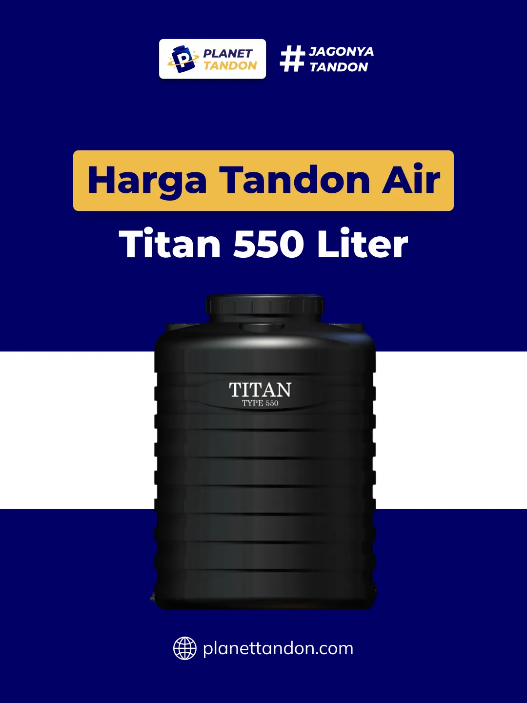 Harga Tandon Air Titan 550 Liter