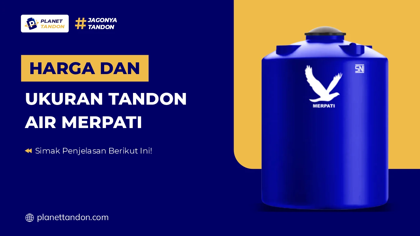 Harga dan Ukuran Tandon Air Merpati