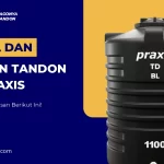 Harga dan Ukuran Tandon Air Praxis