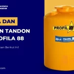 Harga dan Ukuran Tandon Air Profila 88