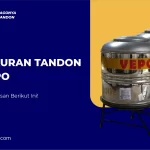 Harga dan Ukuran Tandon Stainless Vepo