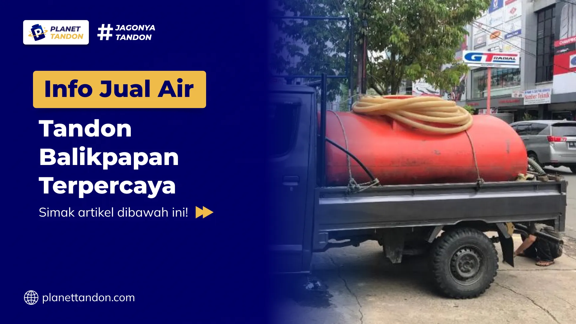 Info Jual Air Tandon Balikpapan Terpercaya