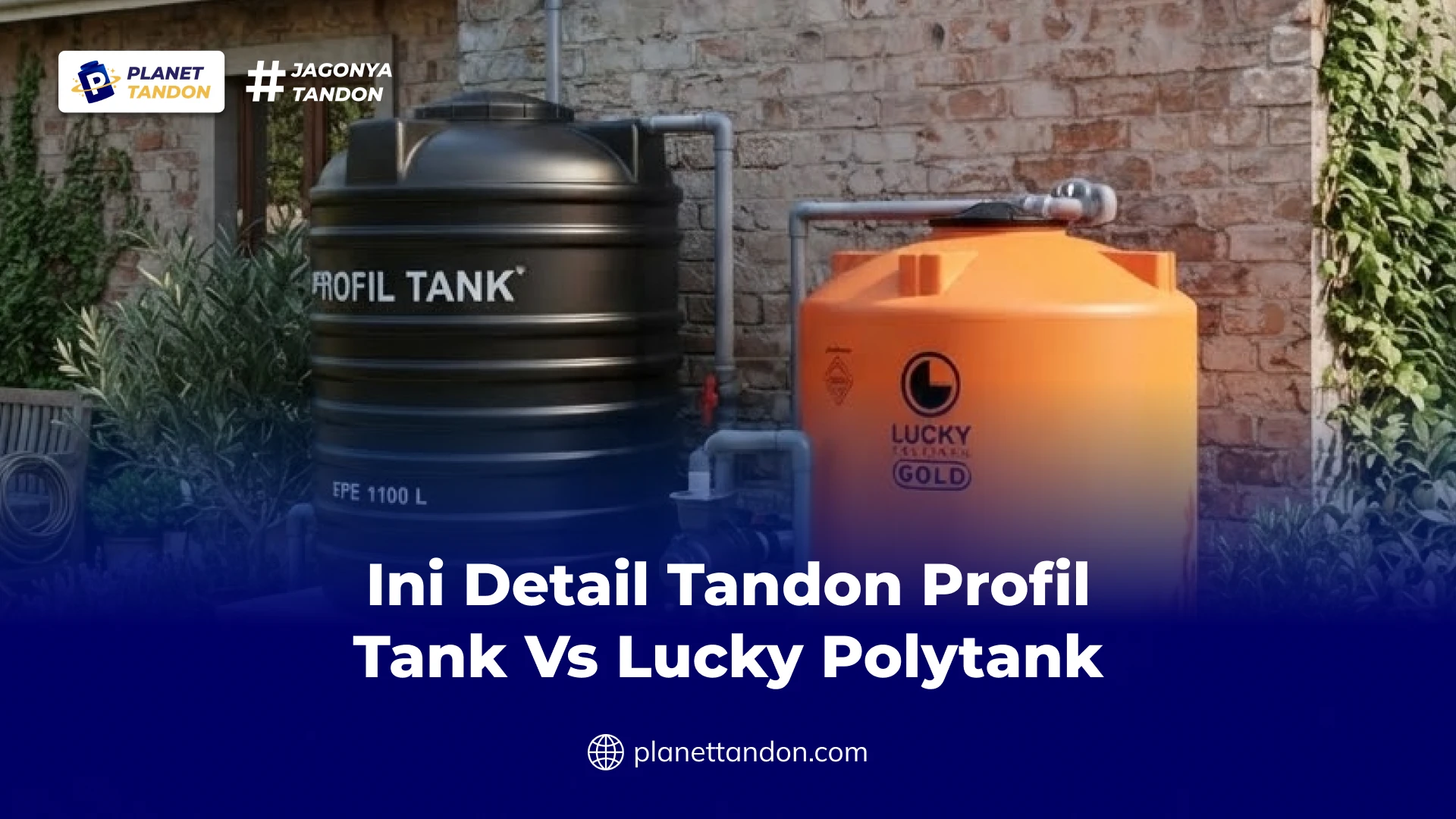 Ini Detail Tandon Profil Tank Vs Lucky Polytank