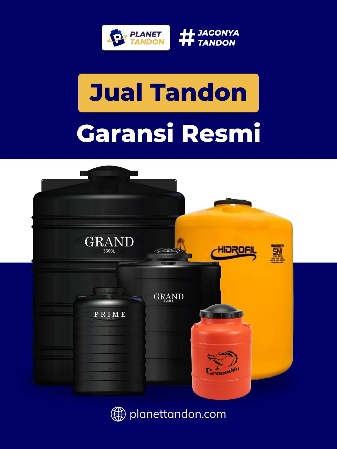 Jual Tandon Air Garansi Resmi