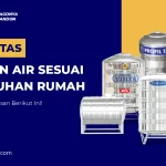 Kapasitas Tandon Air Sesuai Kebutuhan Rumah