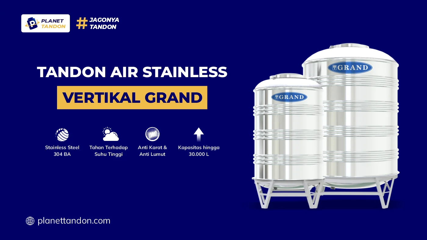 Kelebihan Tandon Air Vertikal
