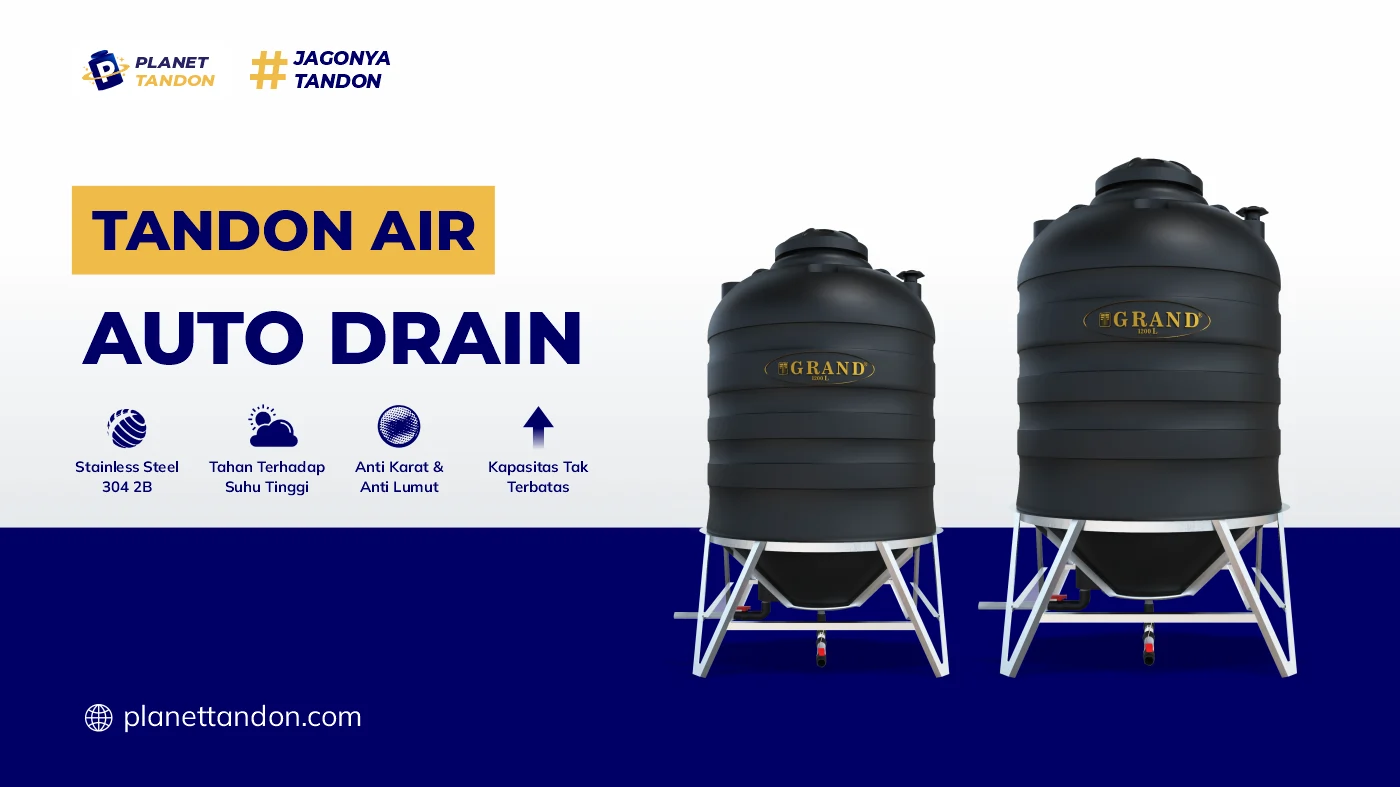 Kelebihan Tandon Auto Drain