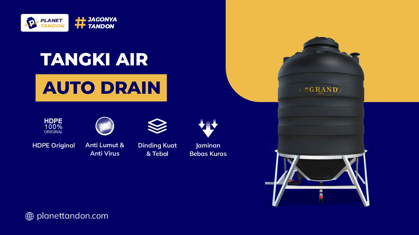 Kelebihan Tandon Auto Drain
