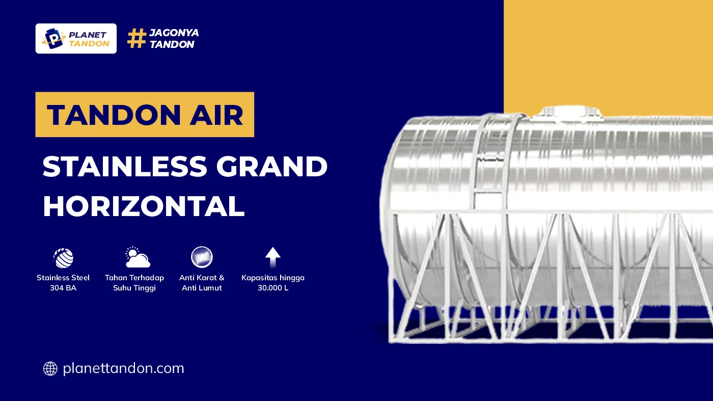 Kelebihan Tandon Stainless Horizontal