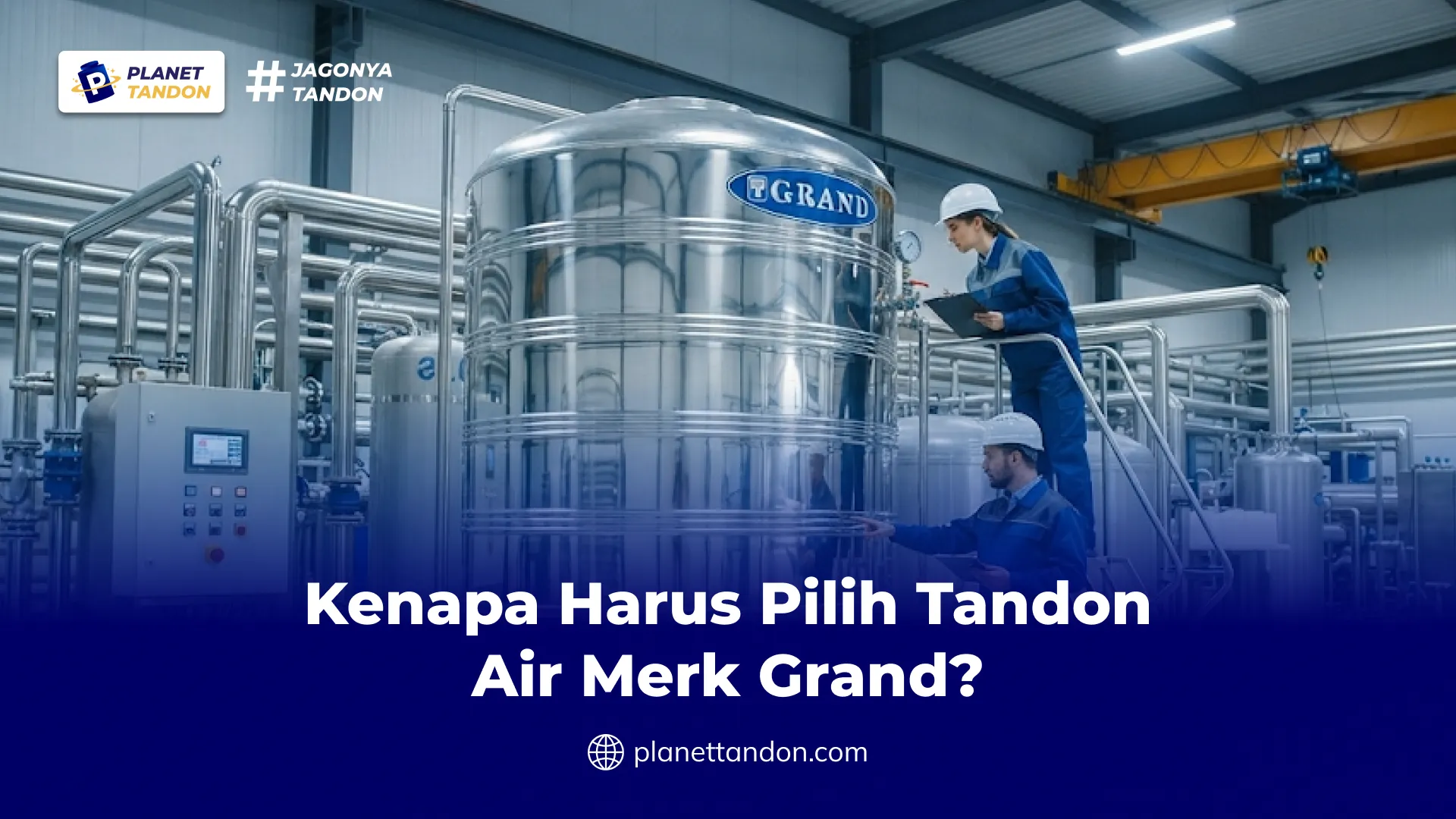 Kenapa Harus Pilih Tandon Air Merk Grand?