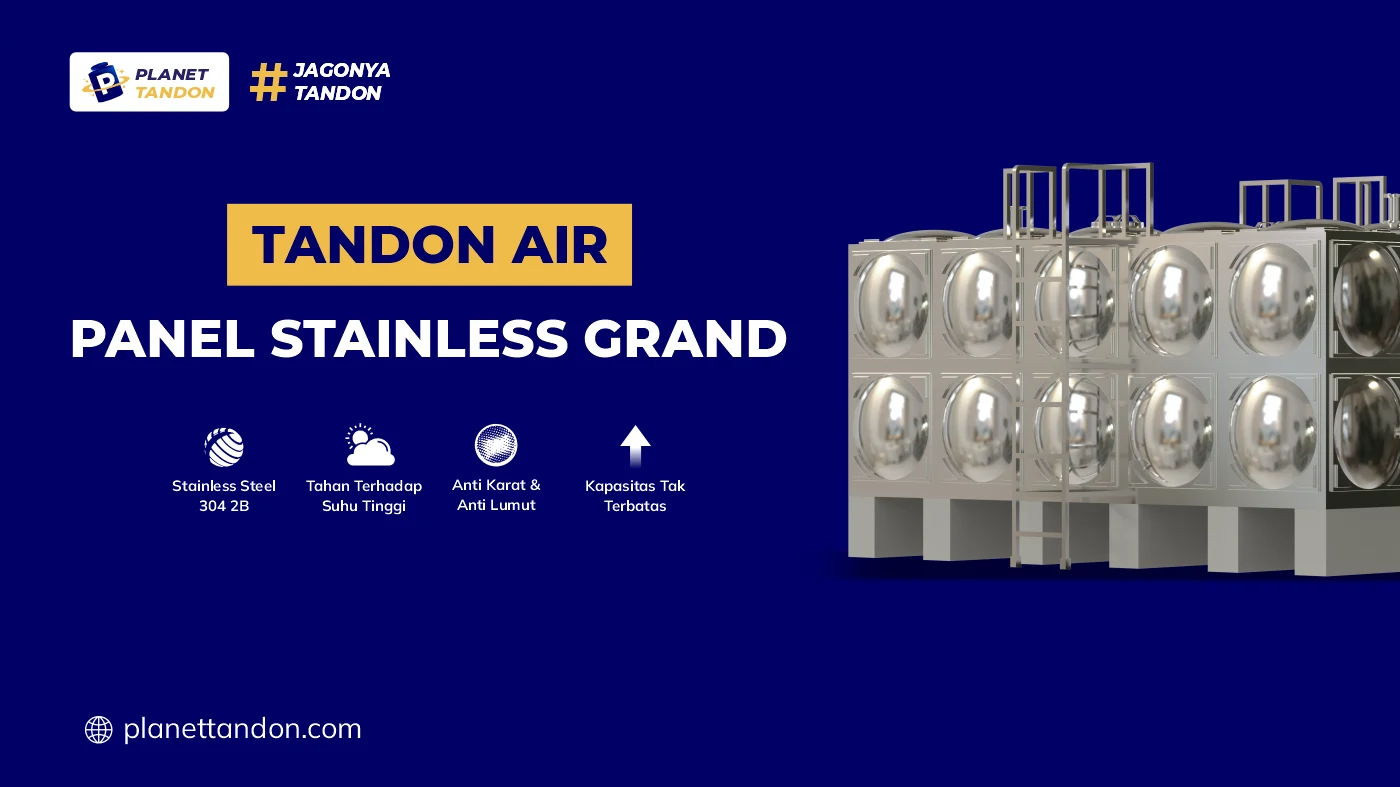 Keunggulan Tandon Stainless Panel