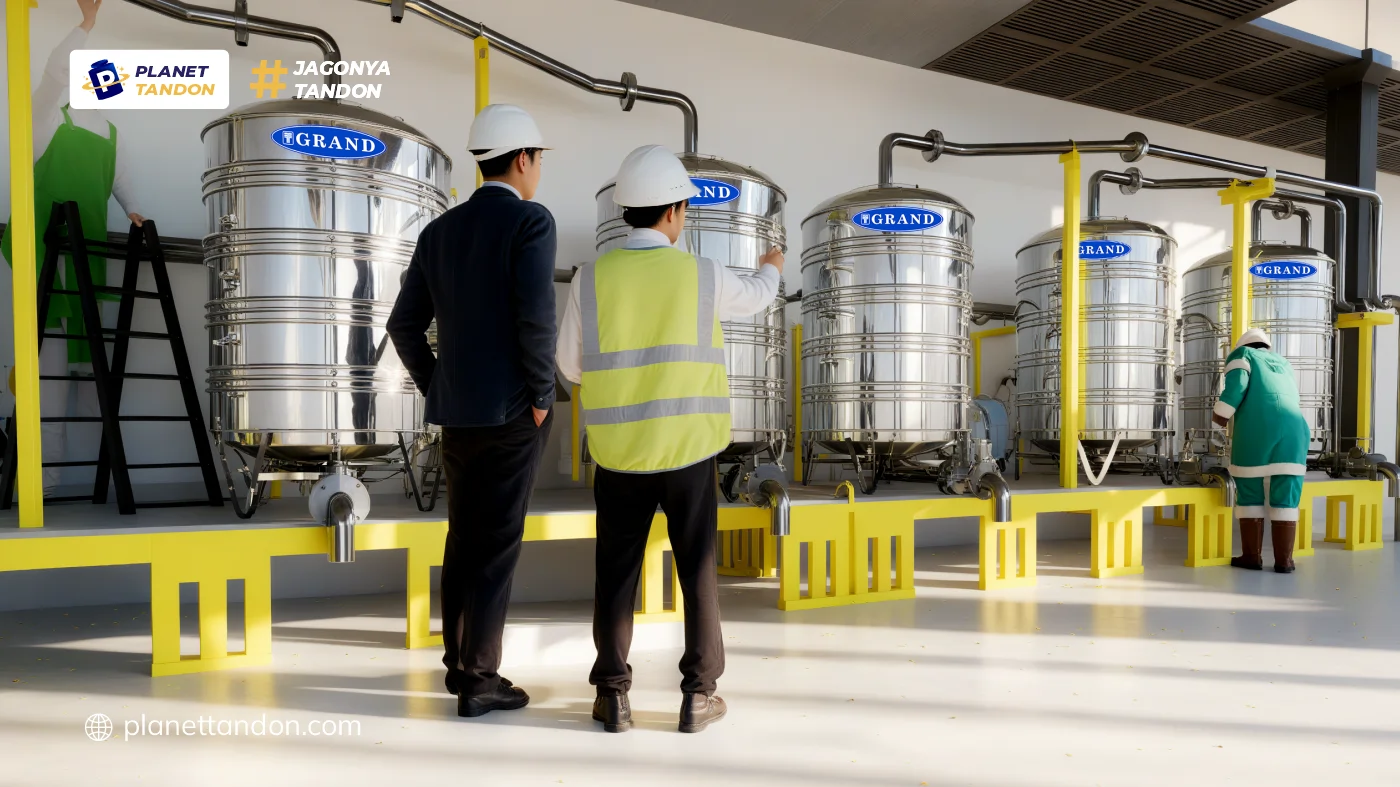 Keuntungan Jika Pakai Tandon Air Stainless