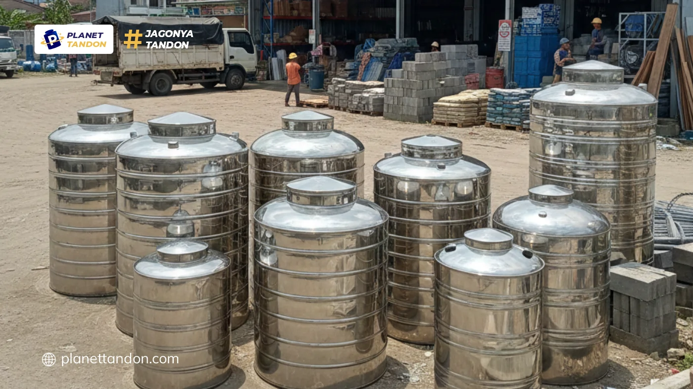Kisaran Harga Tandon Stainless 1000 Liter
