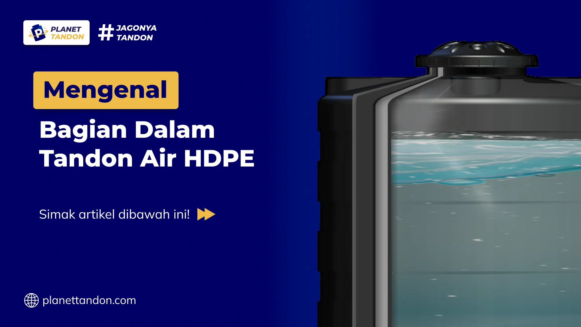 Mengenal Bagian Dalam Tandon Air HDPE