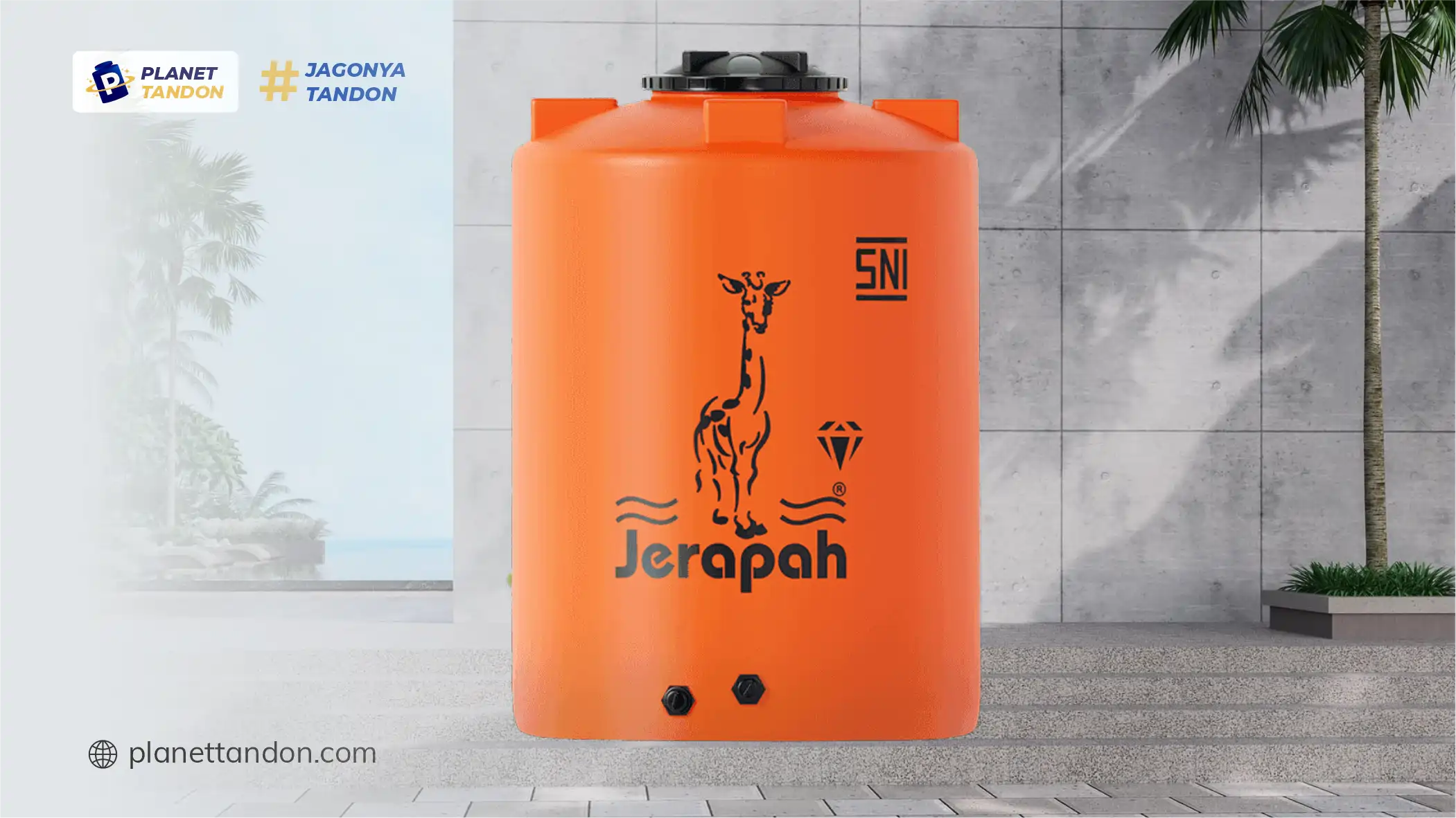Mengenal Tandon Air Jerapah