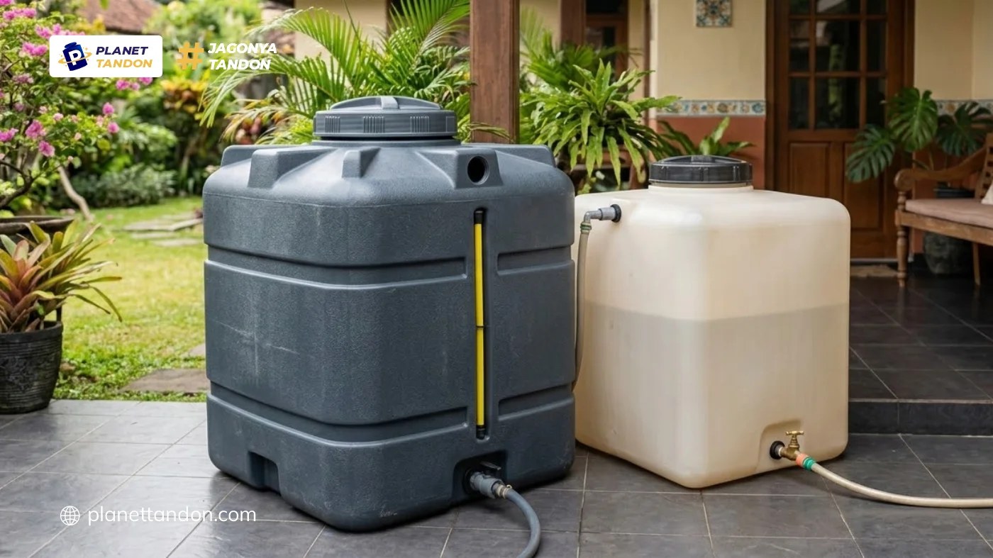 Perbandingan Tandon Air Kotak 500 Liter yang Baru Vs Lama