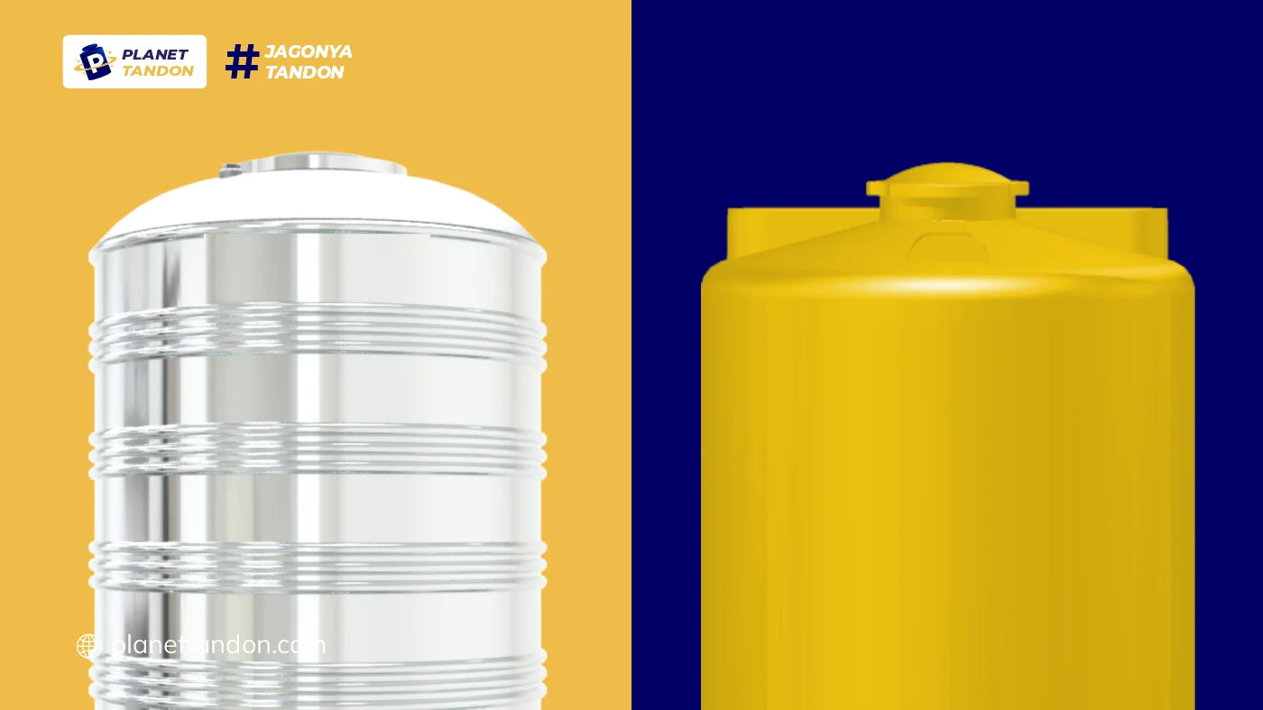 Perbedaan Tandon Bahan Stainless dengan Material Lainnya