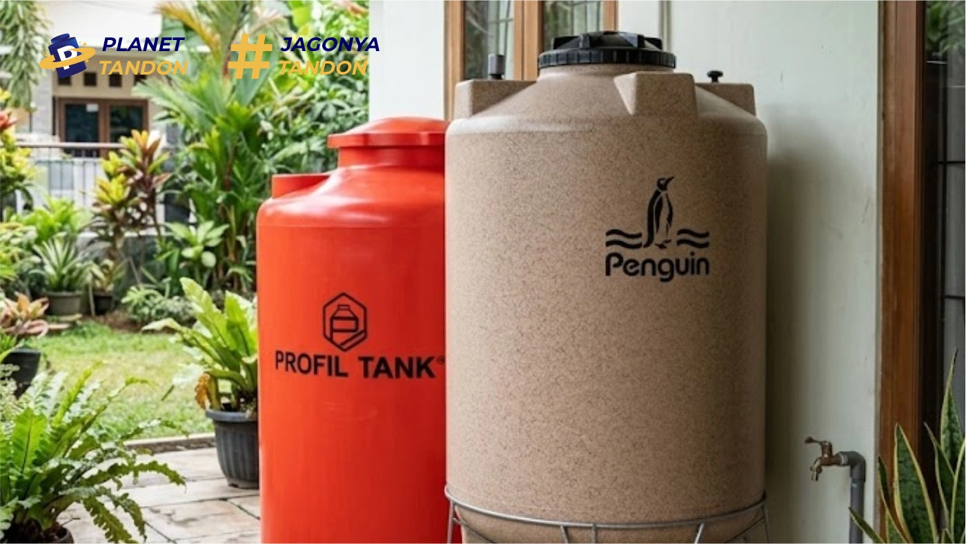 Pilih Tandon Penguin vs Profil Tank