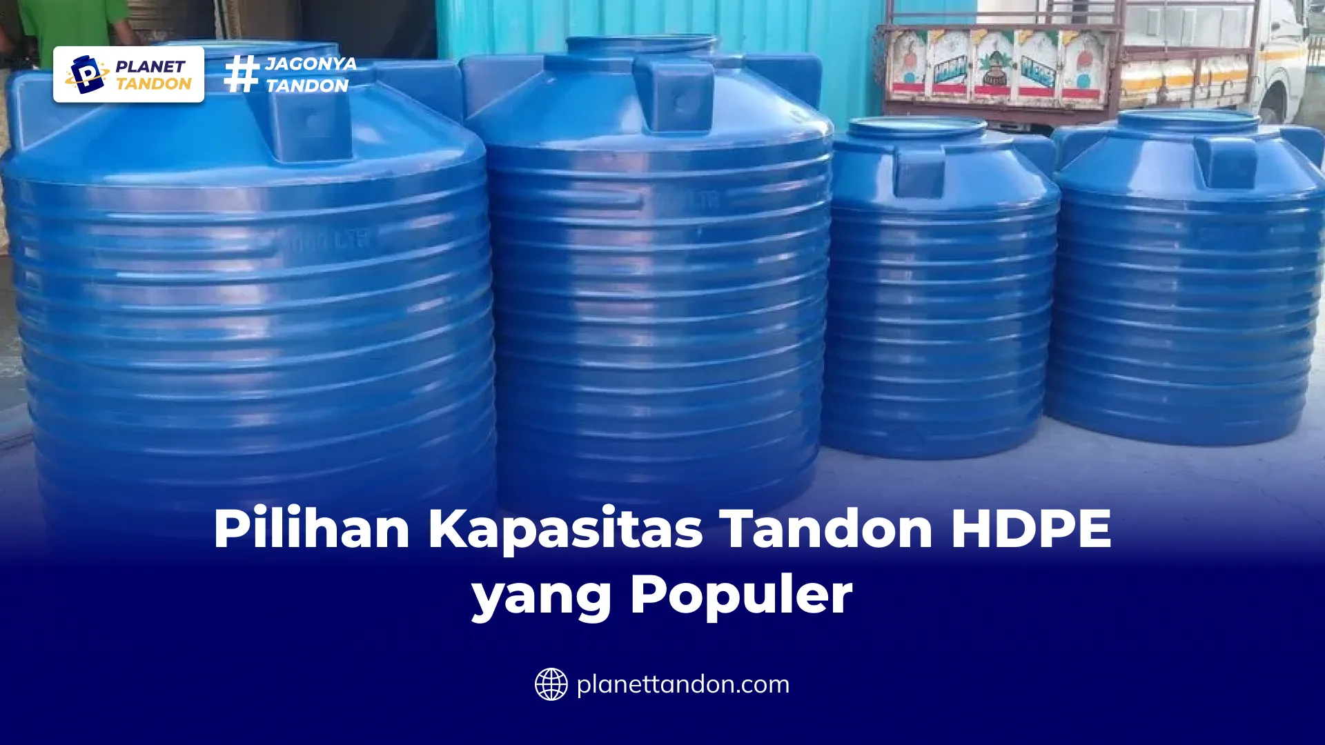 Pilihan Kapasitas Tandon HDPE yang Populer