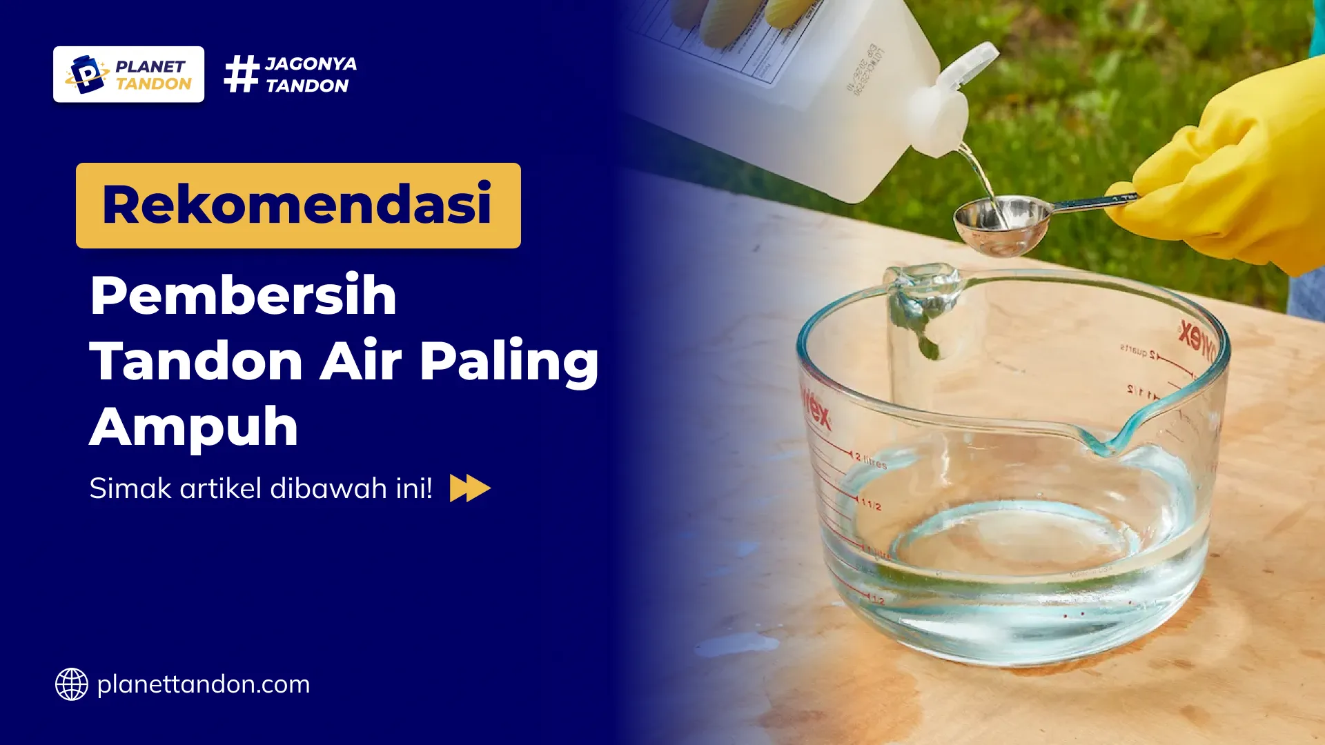 Rekomendasi Pembersih Tandon Air Paling Ampuh