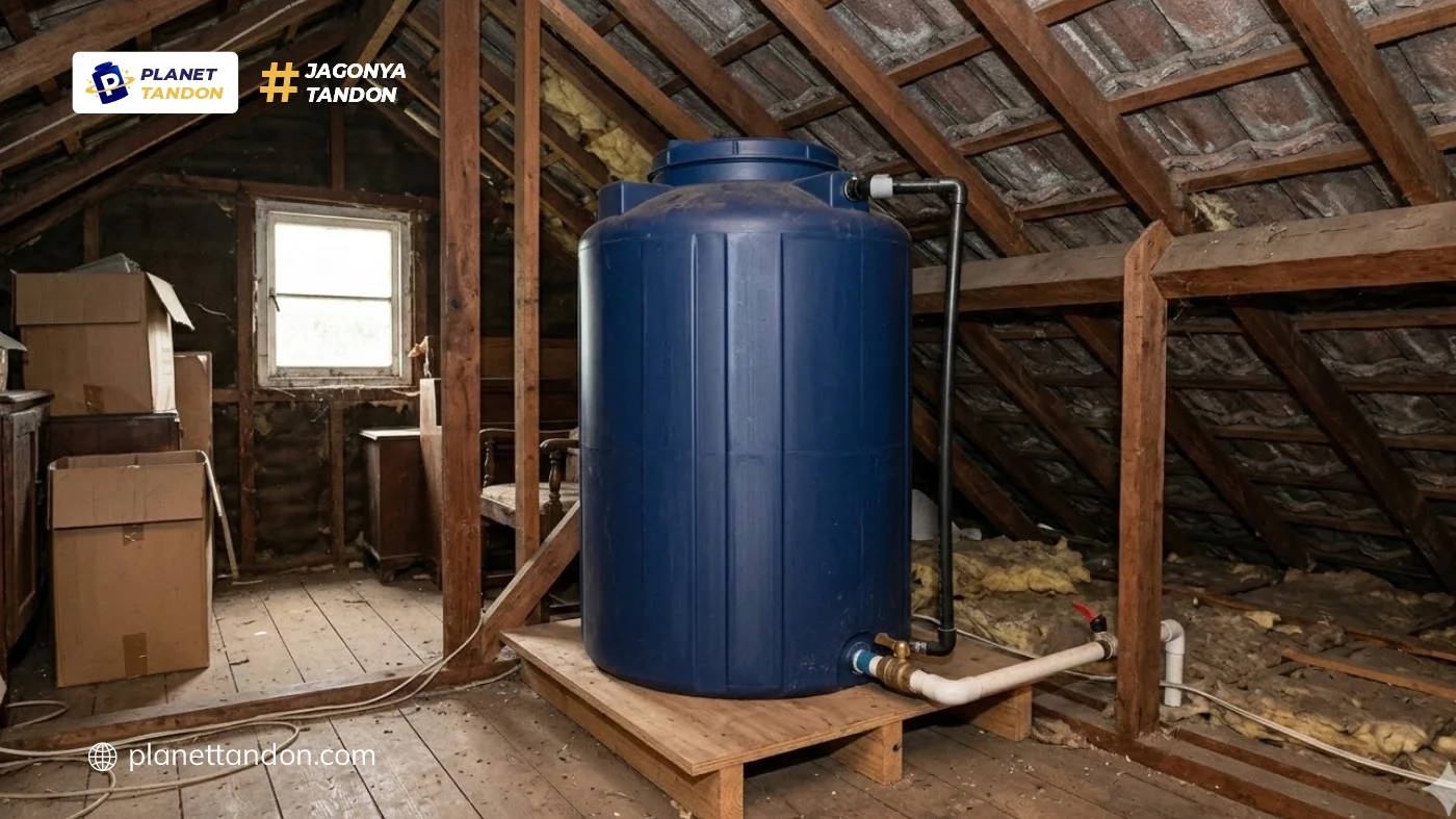 Rekomendasi Penempatan Tandon Air di Rumah Minimalis